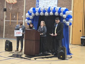 PA House Reps. Heather Boyd, Lisa Borowski, and Napoleon Nelson.